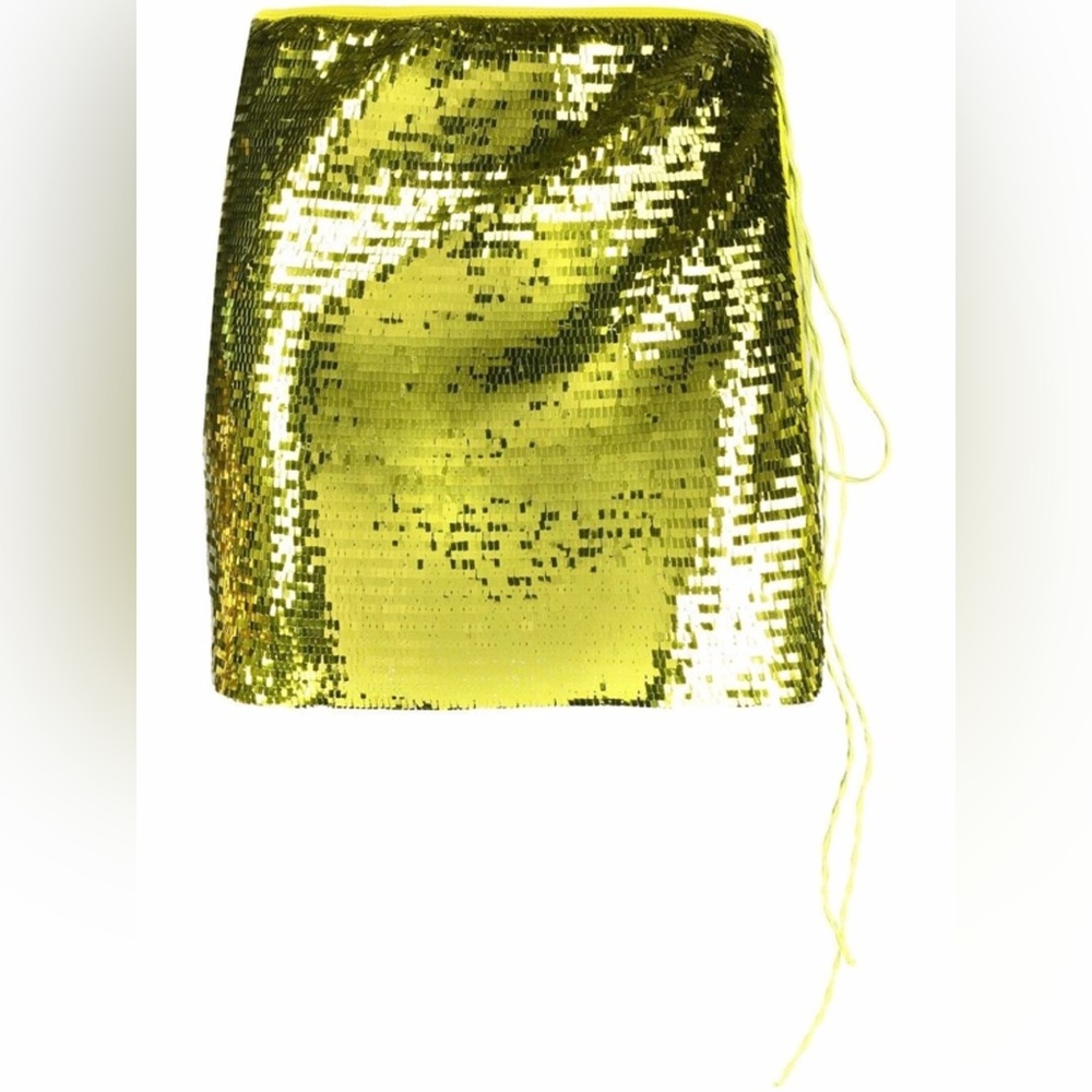Oseree. Sequin-embellished mini skirt. Size S/M - Picture 3 of 7